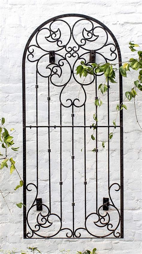 H Potter Wall Trellis Indoor Outdoor Wrought Iron 